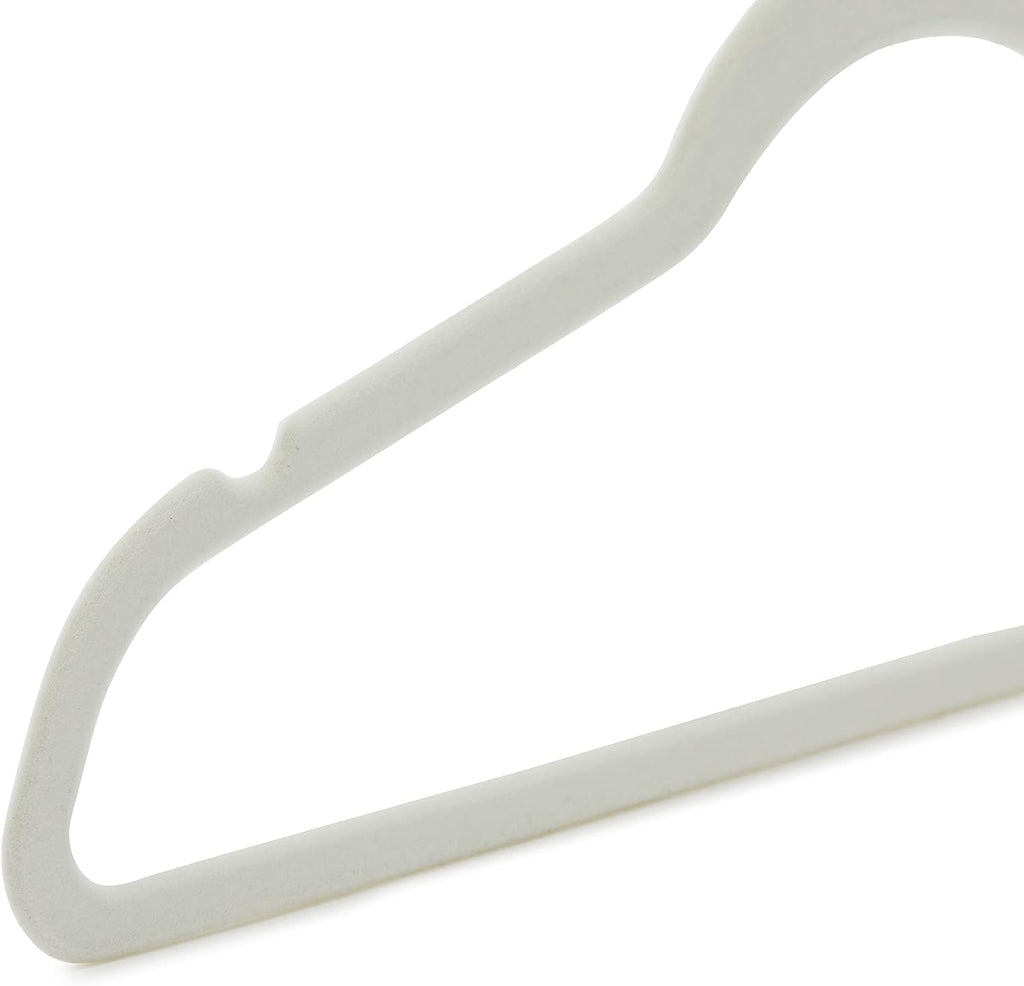 Slim Velvet Non-Slip Hangers – 50 Pack