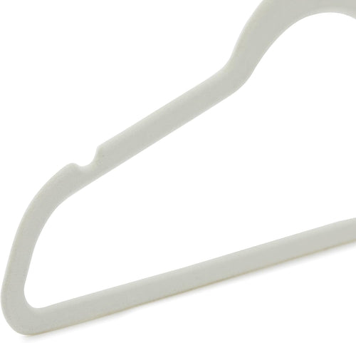 Slim Velvet Non-Slip Hangers – 50 Pack