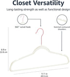 Slim Velvet Non-Slip Hangers – 50 Pack